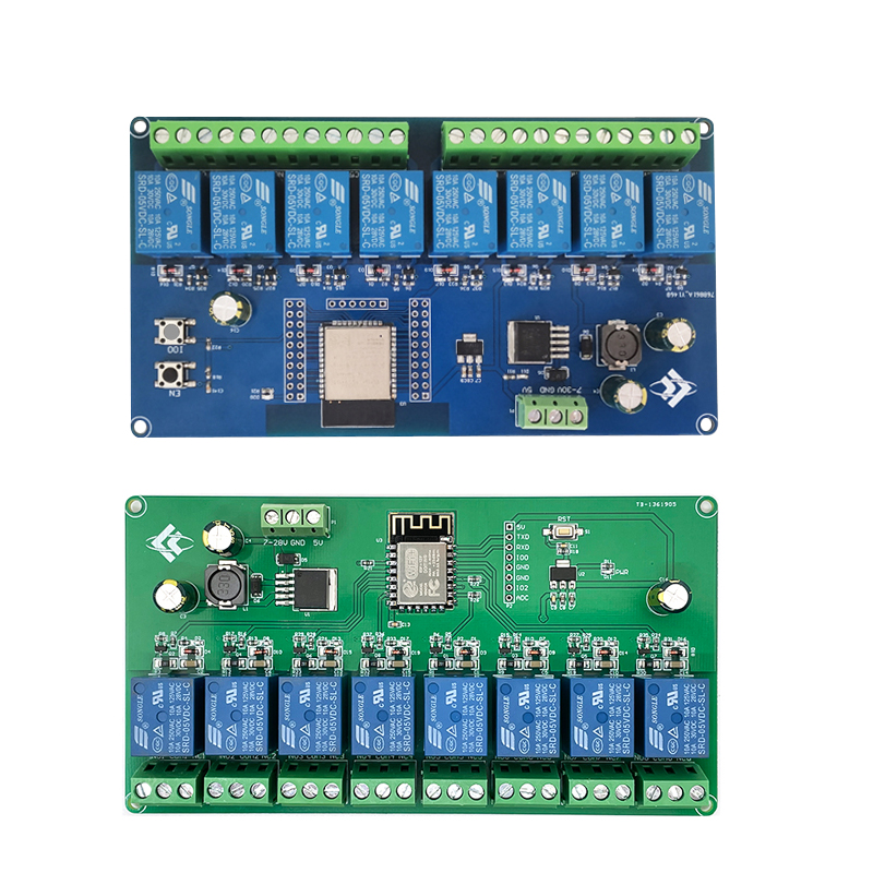 Relay Module 5V - Module relais WIFI 8 canaux ESP8266