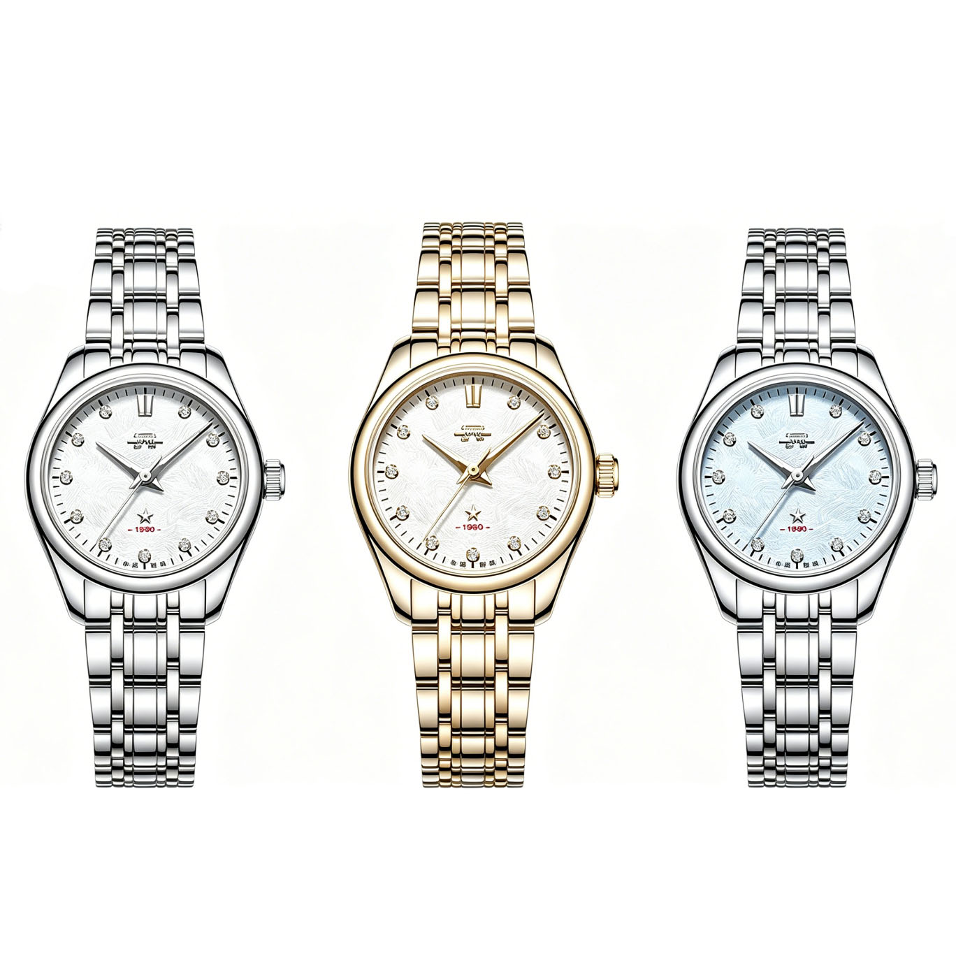 Push Button Tactile - Montre Beijing Classic Series Everest pour