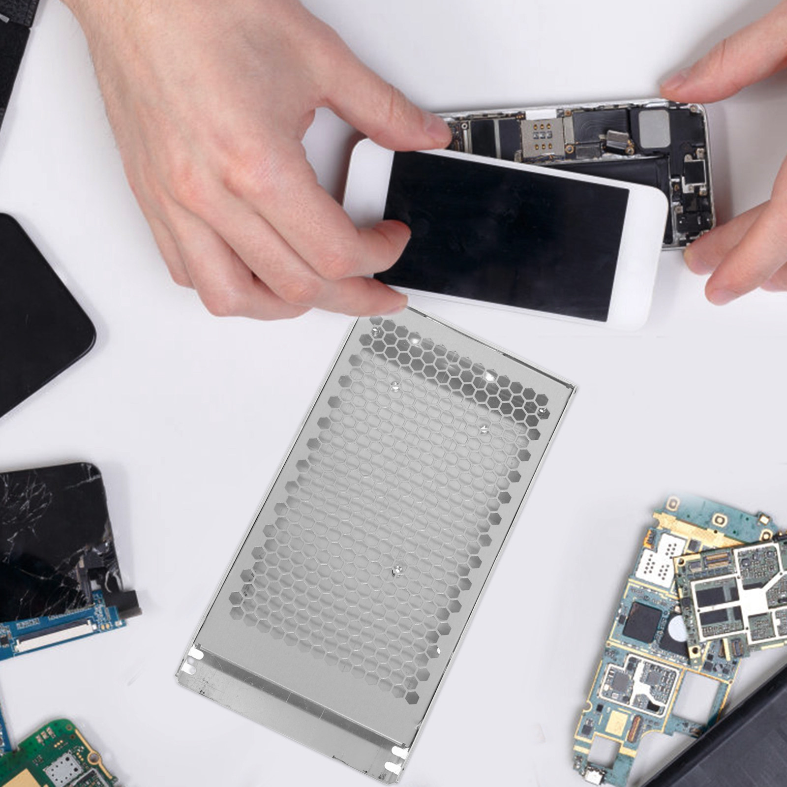 Diy Electronics Case - Boîtier en aluminium pour alimentation électrique,
