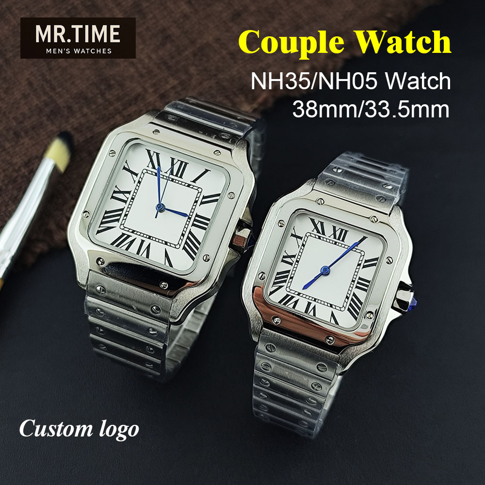 Push Button Tactile - Montre de couple 2026 Nouvelle montre