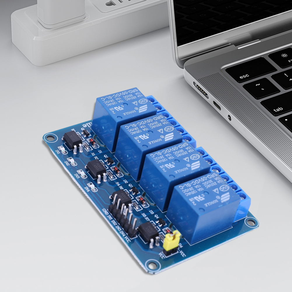 Carte de relais 4 canaux 5V 12 - Relay Module 5V avis et prix