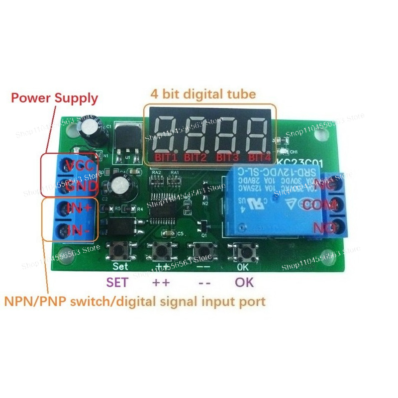 Compteur d'impulsions multifon - Relay Module 5V avis et prix