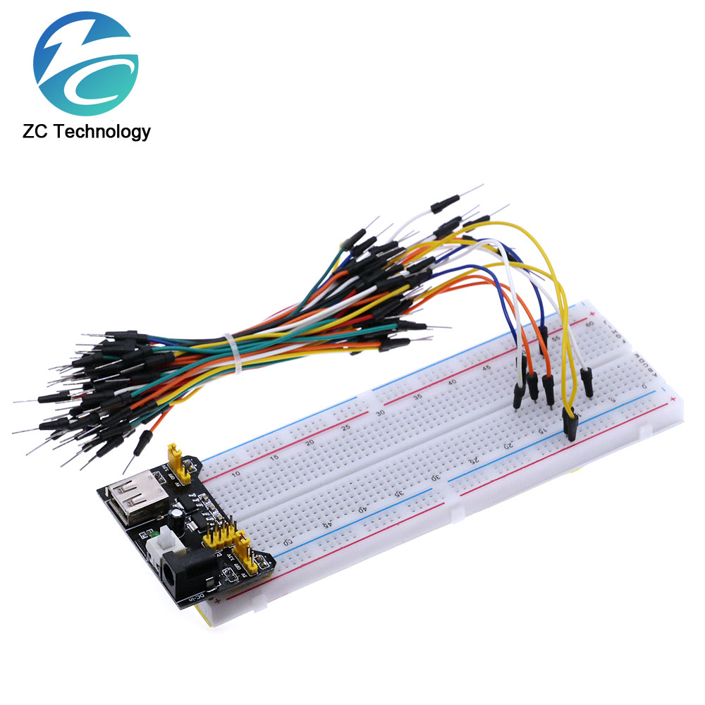 Platine de prototypage 3.3V/5V - Breadboard Jumper Wire avis et prix