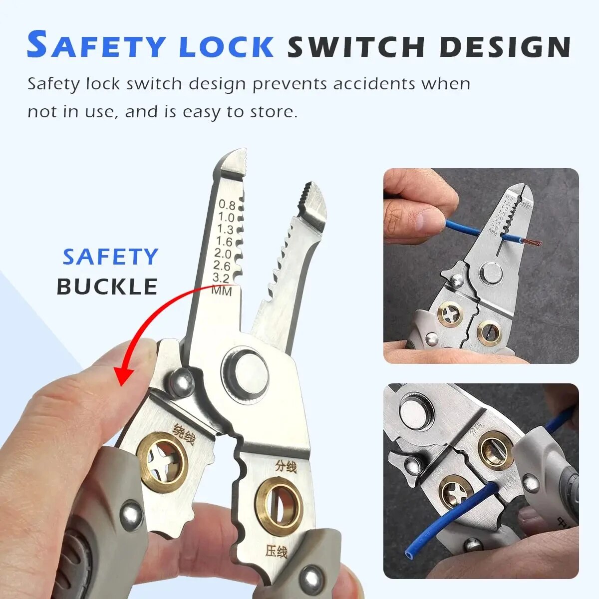 Dénudeur de fil spécial 6 en 1 - Wire Stripper Cutter avis et prix