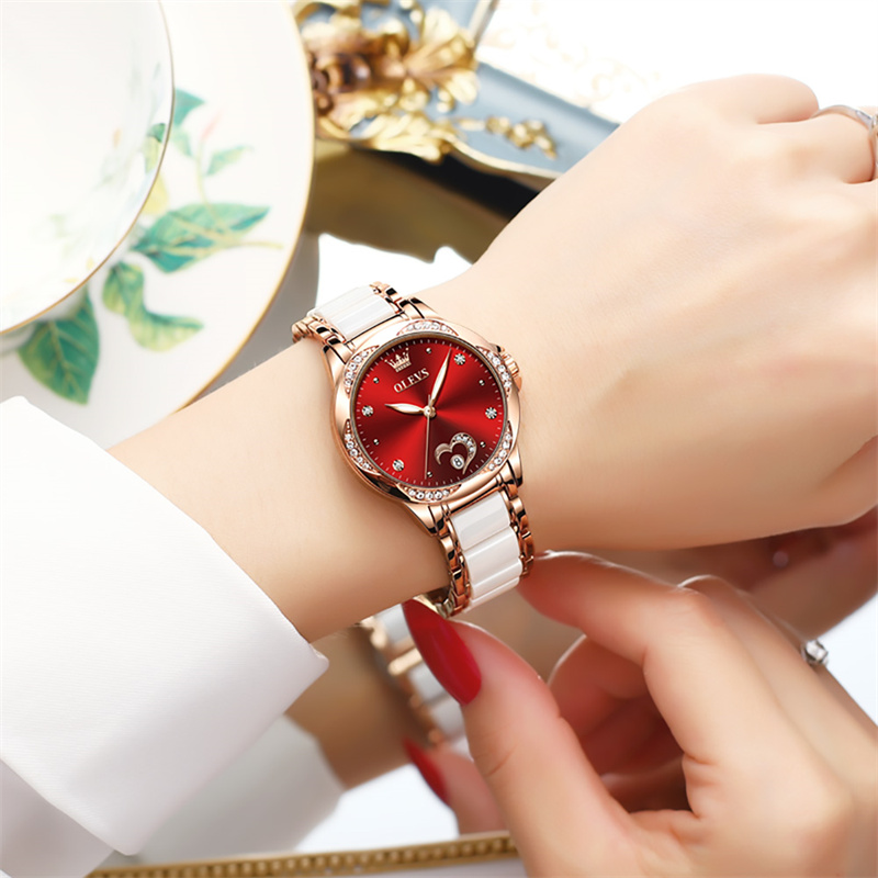 OLEVS-Montre de Luxe Étanche p - Push Button Tactile avis et prix