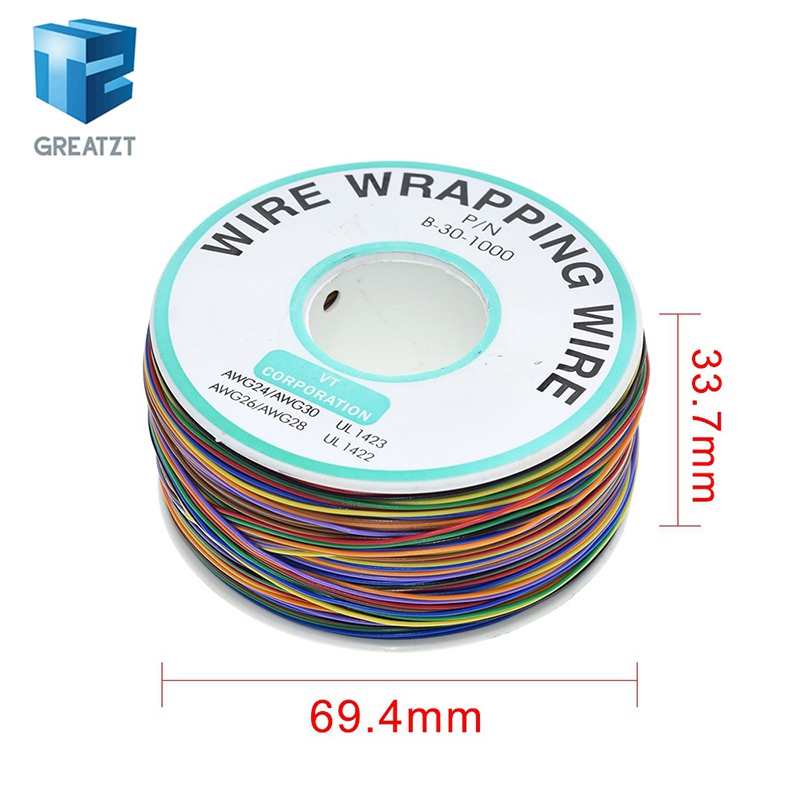 Fil de câblage TZT 8 30AWG, fi - Breadboard Jumper Wire avis et prix